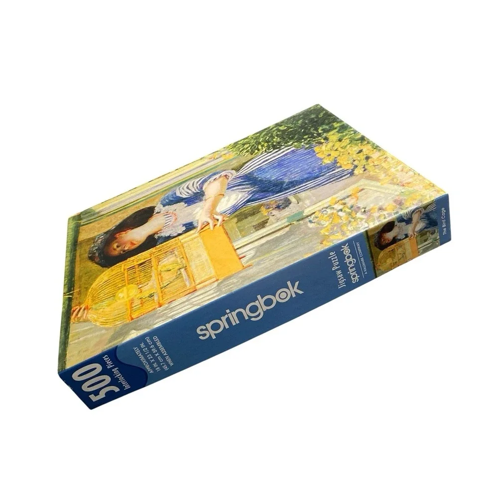 Vintage Springbok The Bird Cage 500 Piece Jigsaw Puzzle Complete Hallmark